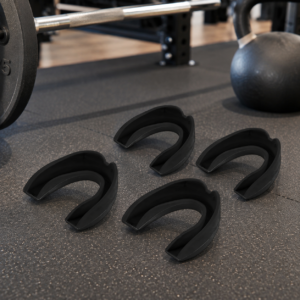 Sports mouth guard set 4-piece athletic teeth protector